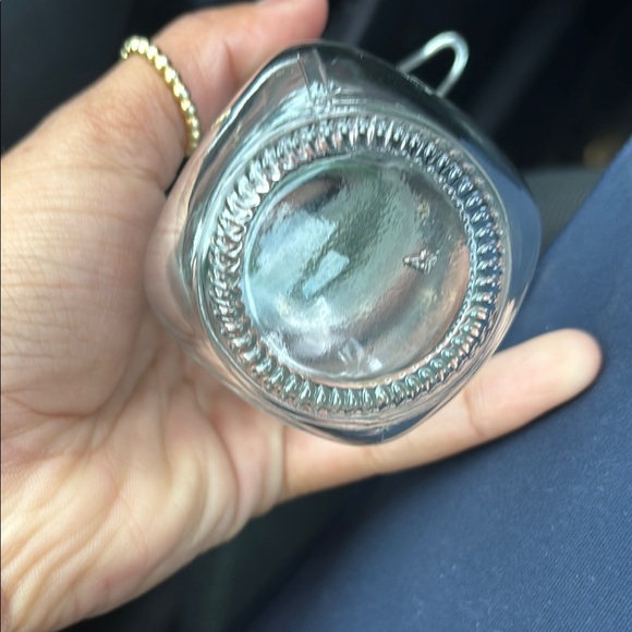 Mini clear glass spice mason jar - Picture 4 of 5
